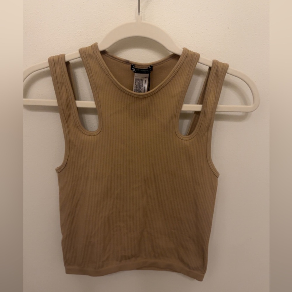 Zara Limitless Controur Collection Cut-Out Tank